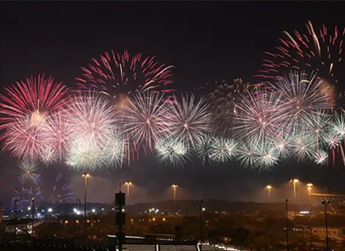 樟树市焰火晚会